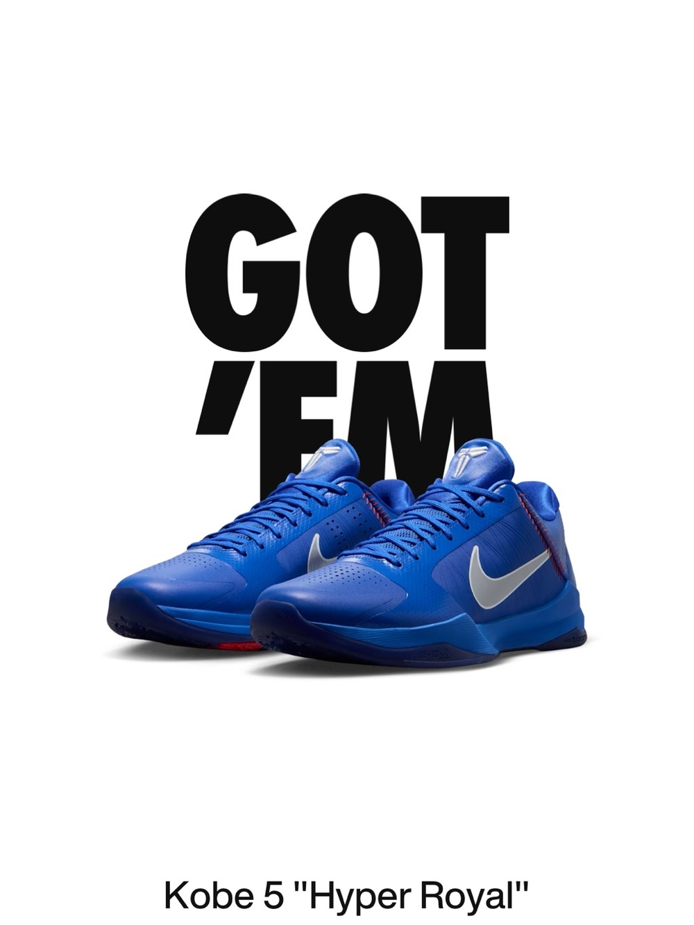 Nike Kobe 5